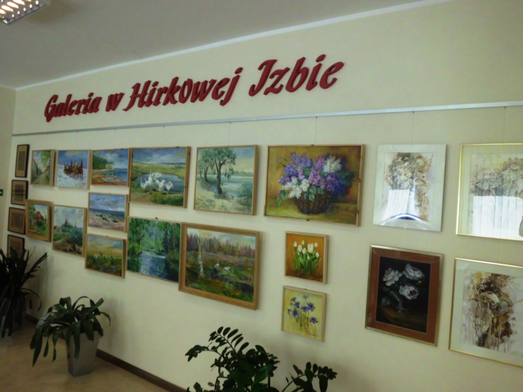 WYSTAWA PRAC BRYGIDY ŚNIATECKIEJ – W LIPCU W „GALERII W HIRKOWEJ IZBIE”