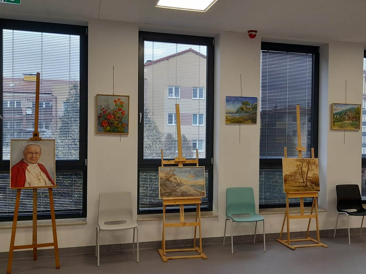 Wystawa obrazów Brygidy Śniateckiej