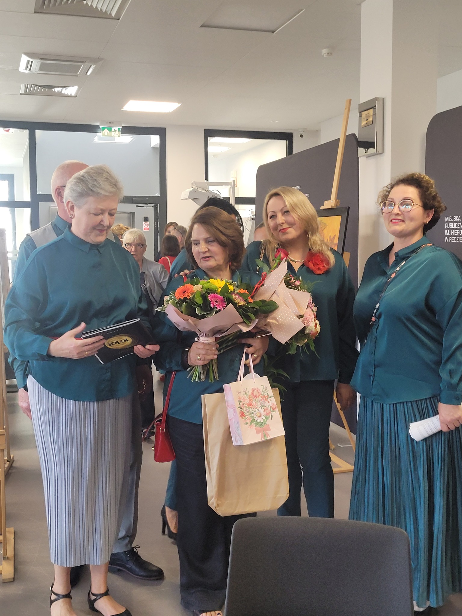 Wernisaż wystawy malarstwa Barbary Terleckiej
