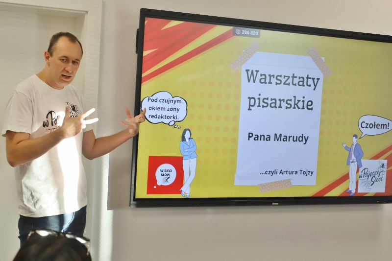 Warsztaty pisarskie Artura Tojzy