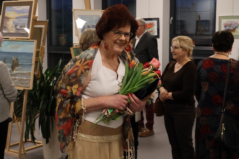 Wernisaż z okazji 30-lecia twórczości artystycznej Brygidy Śniateckiej